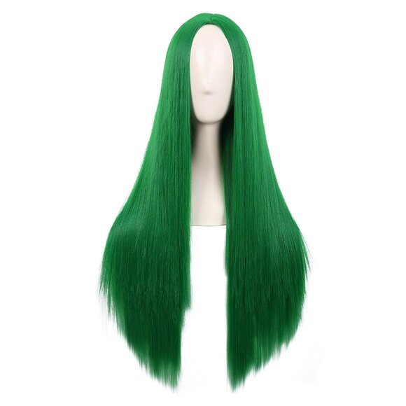 Other - Women Special Long Straight Synthetic Wig Grass Green
